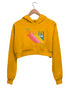 Quirkipedia YES, WOMEN CAN Feminism Feminista, Womens Crop Hoodies